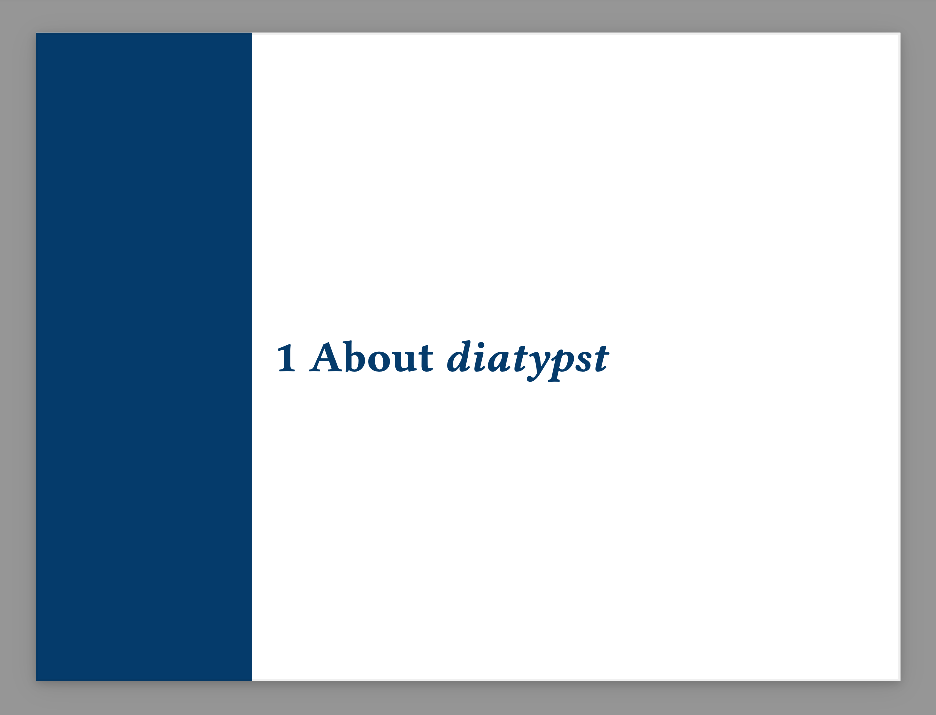 Example-Section